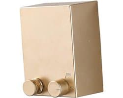 Uittrekbare Waslijn - Drooglijn Binnen - Kleding Drogen - Geen Boren Installatie - 8x5.5x11cm - Goud