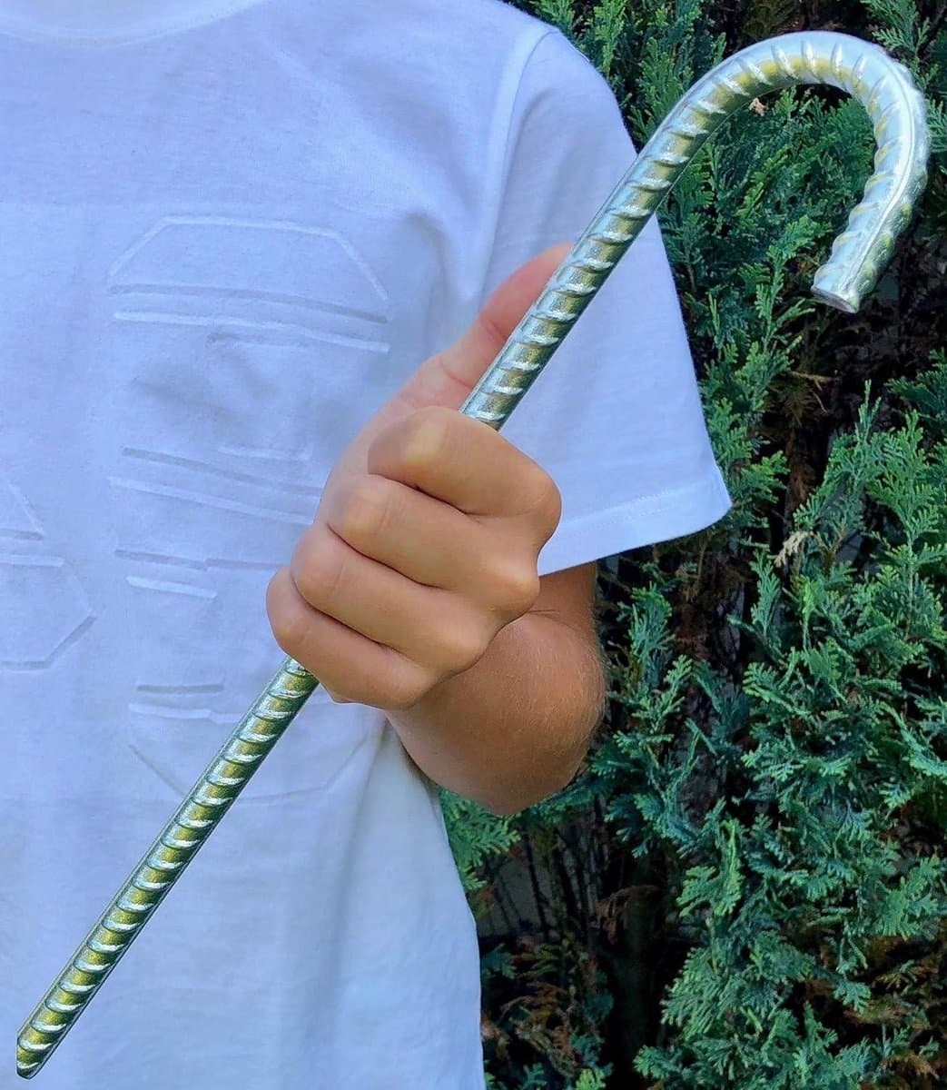 Grondankers Haringen - Stevige Ankers - Tent Opzetten - XXL Lengte - 38 Centimeter - Zilver — afbeelding 1