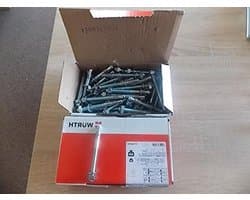 Boutenanker - Klokanker Fixanker - Vastzetten van zware objecten - Verzinkt staal - M12x110 - Zilver