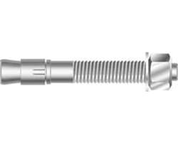 Mechanische Ankers - Wedge Ankers - Bevestigen in Beton - Roestvrij Staal - 50 Stuks - Zilverkleurig