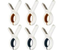 Wasknijpers Kunststof - Kledingklemmen - Kleding Drogen - Goede Grip - 120 Stuks - Gemengde Kleur