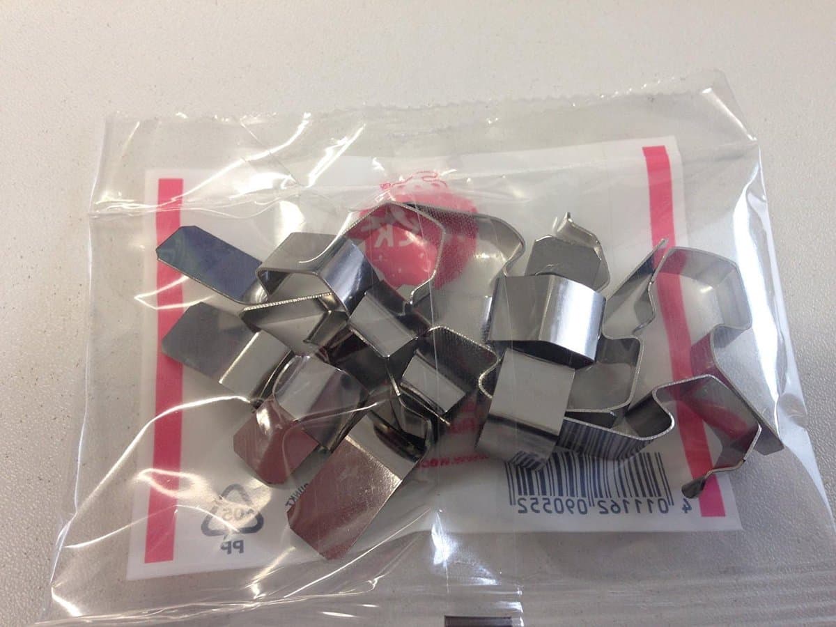 Inmaak Klemmen - Pot Sluitingen - Veilig Inmaken - Roestvrij Staal - 24 Stuks - Zilver — afbeelding 1