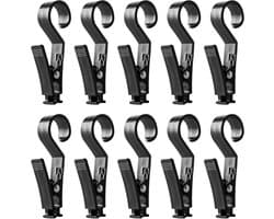 Set van 10 Kledingknijpers - Plastic Klemmen voor Tenten, Handdoeken en Sokken - Ideaal voor Kamperen en Buitenshuis Gebruik