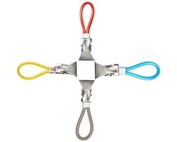 Allecto - Handdoek Klemmen - Metalen Towel Holder Clips - Ideaal voor