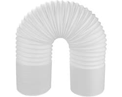 Dailygoods- Uitlaatslang 3 meter - Airco Slang 130 mm - Opvouwbaar - Flexibel - PP/Staaldraad - Eenvoudige installatie