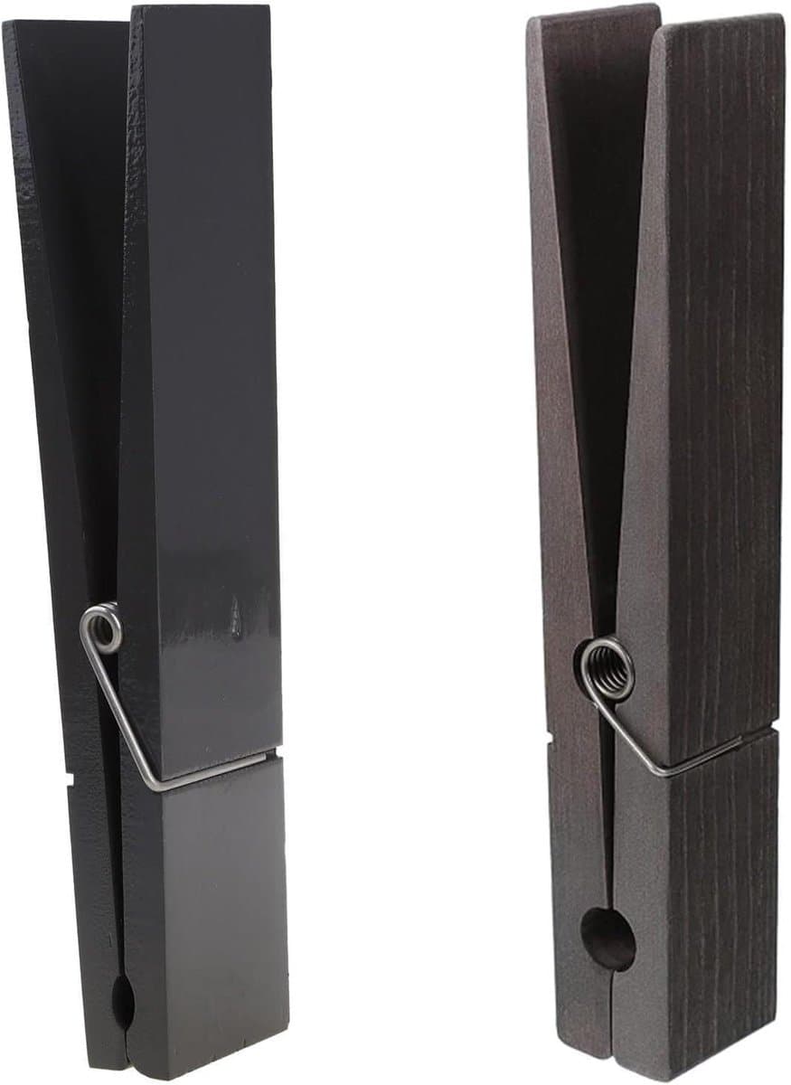 Houten Wasknijper - Kledingclips - Kleding Ophangen - Heavy Duty - 30 cm - Houtkleur — afbeelding 1
