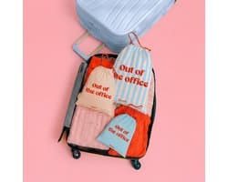 Fisura Waszakken Out of the office (set van 3) — afbeelding 1