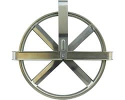 Waslijn Katrol - Kleding Lijn - Efficiënt Droogproces - Weerbestendig Metaal - 8 Inch - Zilver