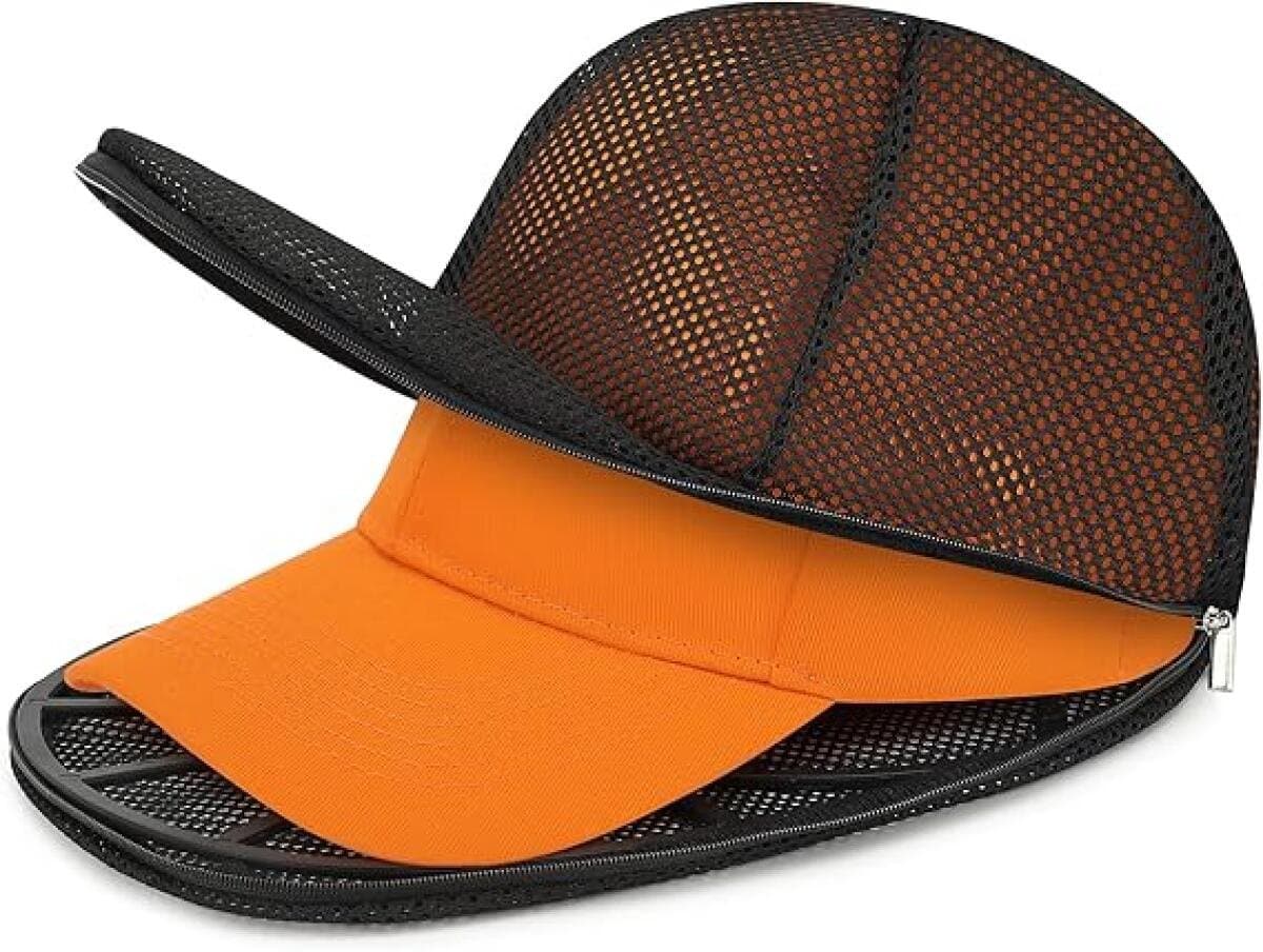 Cap Washer - zwart - Waszak voor Petten - met wasframes - Vormbehoud - houder - Pet Wassen - Universeel Maat - Dames en Heren - waszakken voor baseballcaps - 35x23x13cm — afbeelding 1
