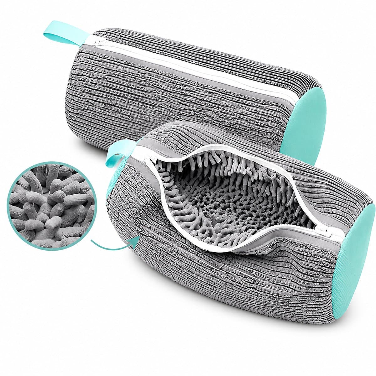 Schoenenwaszak Set van 2 – Waszak voor Schoenen en Sneakers – 360° Reiniging – Beschermt tegen Beschadigingen – Herbruikbaar Wasnet voor Wasmachine — afbeelding 1