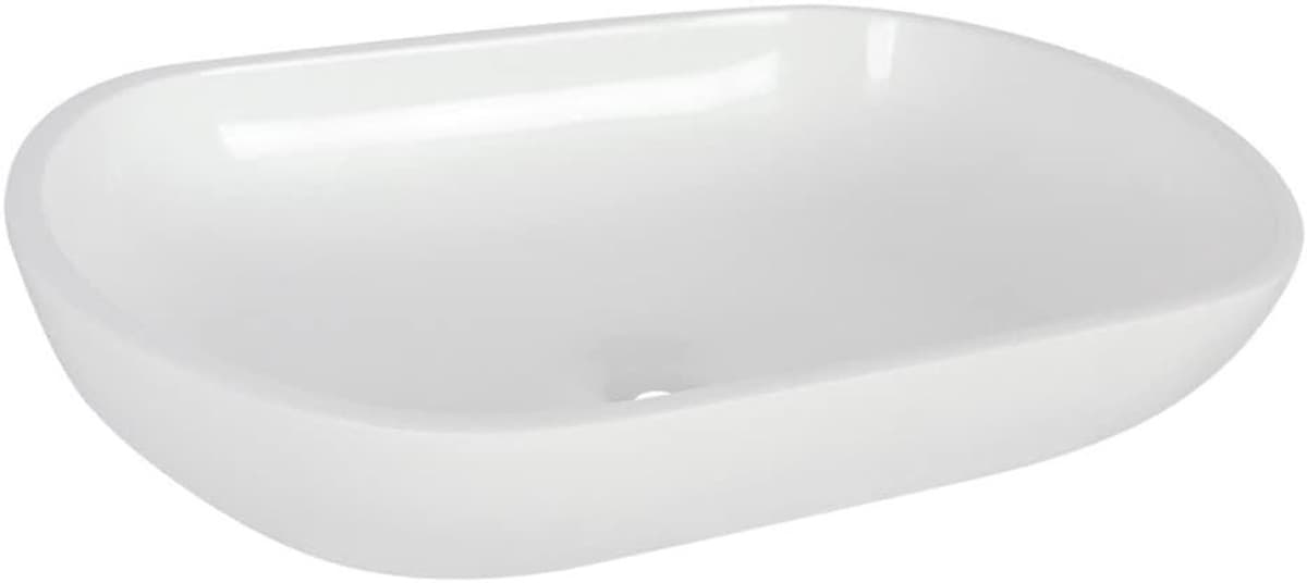 - Waskom polybeton - Ovaal - 54 x 34 x 12cm — afbeelding 1