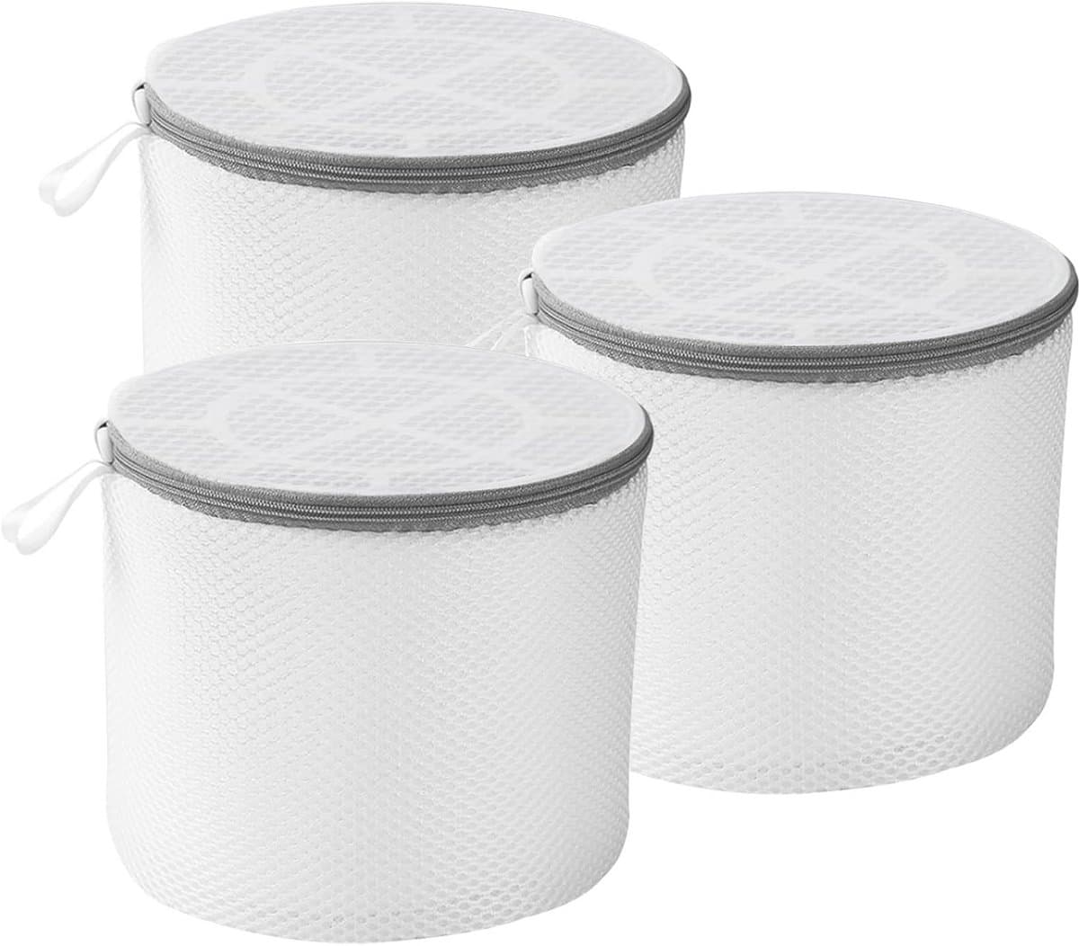 3x Wasmachine Waszakken voor Delicates, Lingerie en Ondergoed - Beschermend Net — afbeelding 1