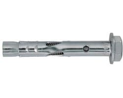 Hulsanker - Boutanker Betonanker - Zware Objecten Bevestigen - Cr3+ Verzinkt Staal - M6x65 mm - Natuurlijk