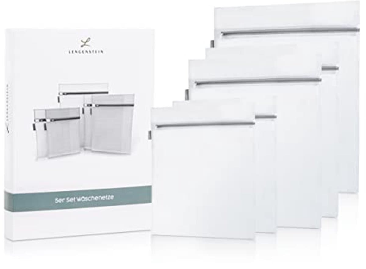 Set van 5 Wasnetten voor Wasmachine - Rits Waszakken voor Ondergoed, Sokken, Truien en Jassen — afbeelding 1