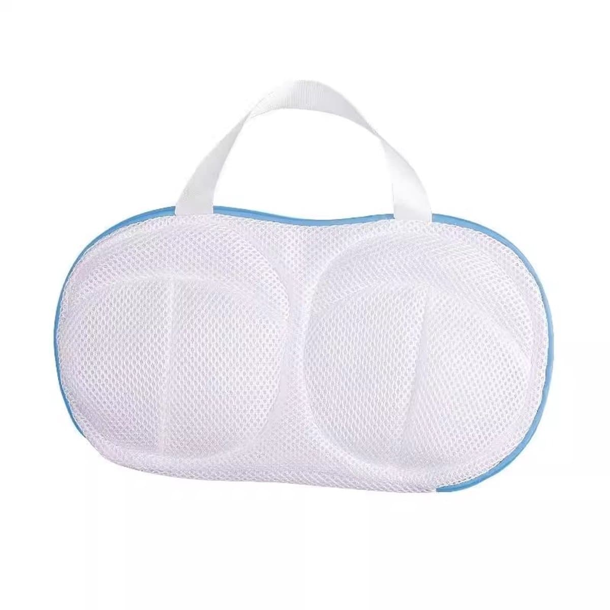 Ondergoedreinigingszak - speciaal ondergoedreinigingsartikel voor de wasmachine - wasnetzak - anti-vervorming wasfijn gaas - 1 verpakking waszakken voor bh's, waszak voor lingerie om delicate was te wassen, beschermer voor bh-wasmachine(blauw) — afbeelding 1