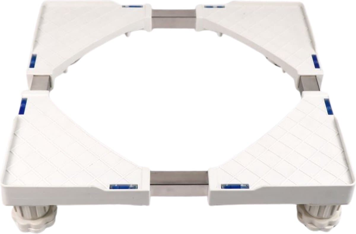 Livista® - Verstelbare Wasmachinestandaard - Wit - Max.300 kg - Geschikt voor Koelkast/Wasmachine/Droger/Vrieskast - Universele Standaard — afbeelding 1
