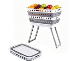 Wasmanden Opvouwbaar - Wasgoed Opberger - Was Sorteren - Ergonomische Hoogte - 60 cm - Enkel Attribuut