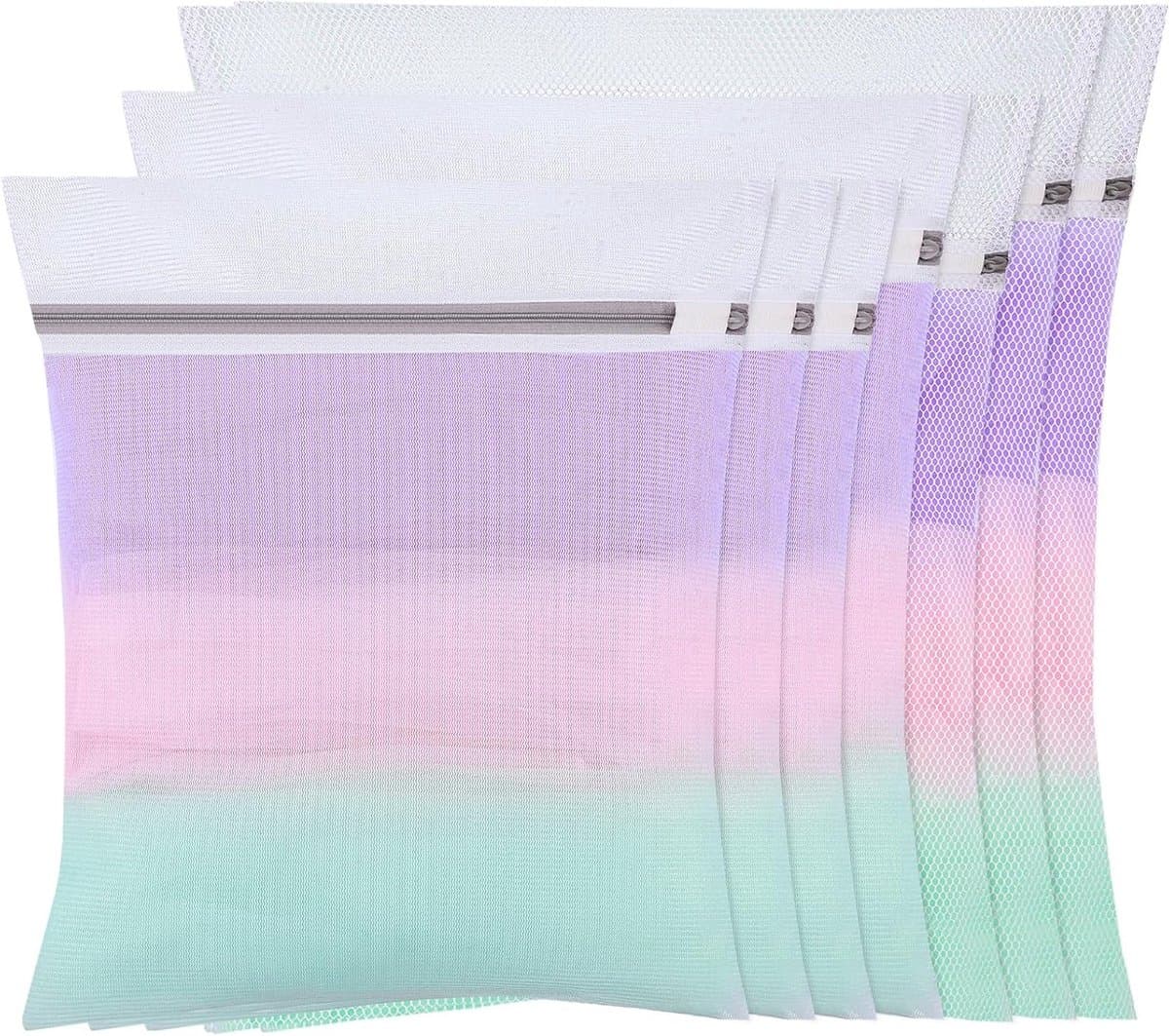 7-delige wasnet set voor wasmachine, waszakken met rits voor shirts, sweaters, jassen en ondergoed, 30 x 40 cm en 40 x 50 cm — afbeelding 1