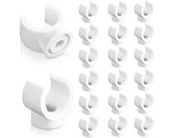 Dailygoods- PEX Clips 1/2 Inch - Buisklem - Pijpbeugel - U-haak Hangers - Waterpijp Houder - 20 Stuks - Eenvoudige Installatie - Pijpklem