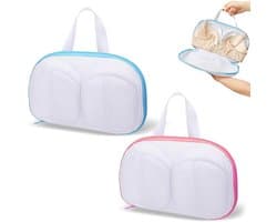 Thijox - 2 Stuks Wasnet voor Beha's en Ondergoed - Waszakje voor Sokken en Gevoelige Kleding - Beschermt en Verlengd Levensduur van Uw Kleding - Perfe