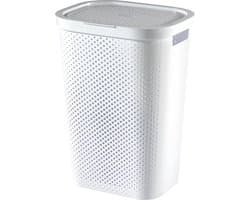 Curver Infinity Dots Wasmand - 60 l - Wit