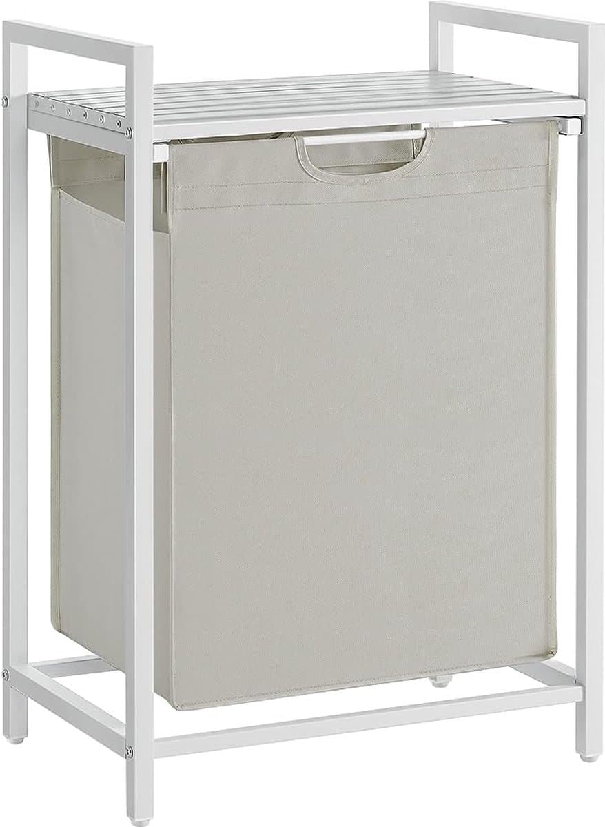 MIRA Home - Wasmand - Waszak - Wassorteerder - Opbergmand - Laundry Basket - 65L - 50x33x72cm — afbeelding 1