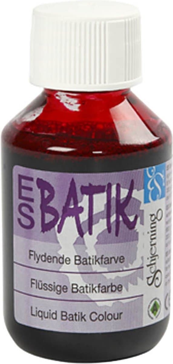 Schjerning Batikverf 100ml Roze — afbeelding 1