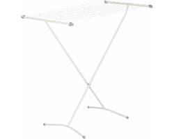 BRASQ Droogrek Staand Wit - 8 meter - Wasdroger - Inklapbaar Wasrek - Staand Droogrek - Droogrekken - 90x53x83 cm
