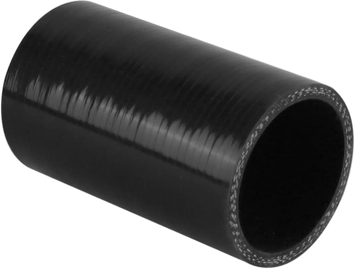 Golden crown - 50mm Auto Universele Turbo - Hoge Prestaties - Zwart - Silicone Slang Koppeling - Verbeterde Doorstroming - Geschikt voor Intercooler — afbeelding 1