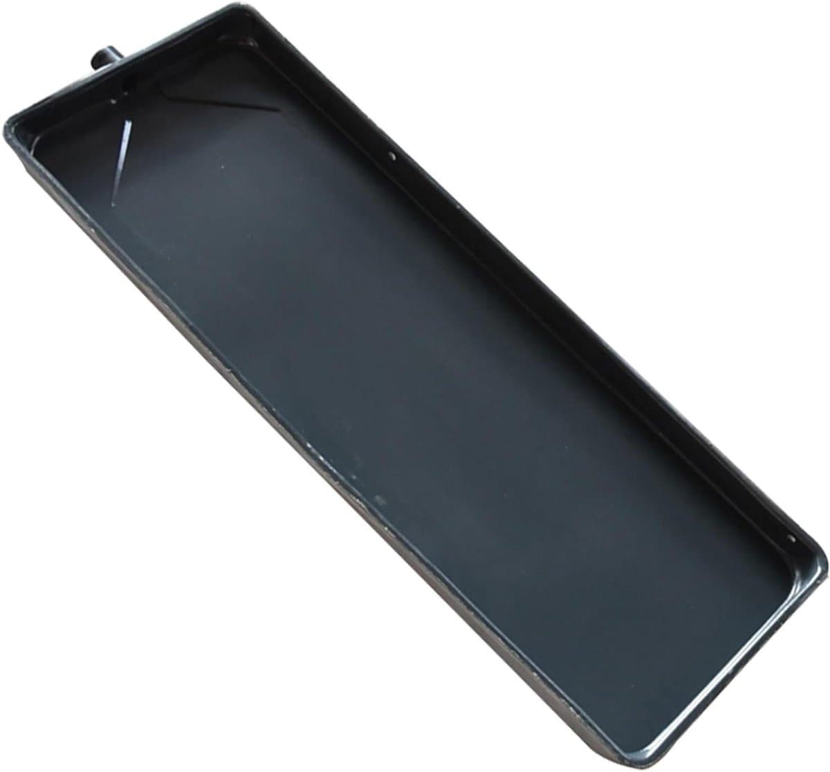 Opvangbak voor wasmachines, Airconditioner-afvoerbak Gegalvaniseerde metalen lekbak met gat en slang Meerdere maten(131x24cm(51.5x9.4in)) — afbeelding 1