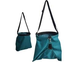 Oogstschort - Plukzak - Fruit Plukken - Verstelbare Tas - 40 x 38 cm - Groen