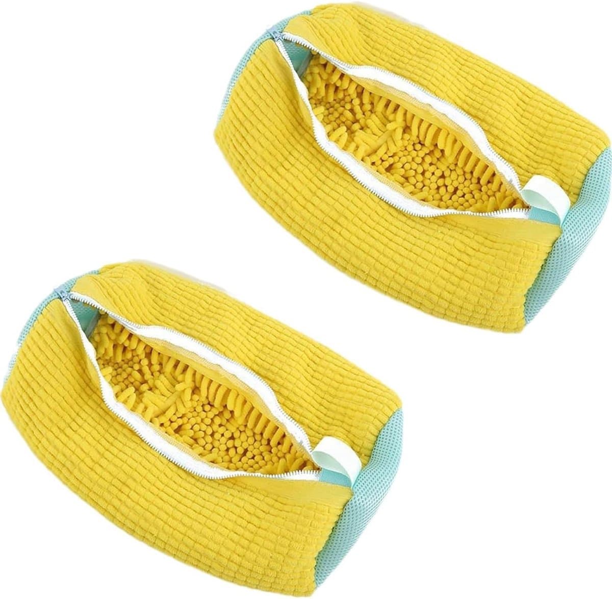 Waszak voor schoenen - 2 stuks, ideaal voor het wassen van schoenen in de wasmachine, geschikt voor diverse maten en vormen — afbeelding 1
