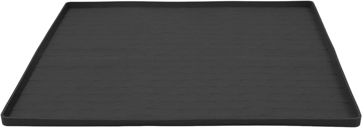 Wasmachine Droger Mat - Apparaat Beschermer - Apparaten Beschermen - Waterdicht Ontwerp - 60 x 60 cm - Zwart — afbeelding 1