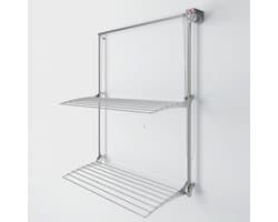 Foxydry Wall Plus 128 cm wanddroogrek -bediening rechts- 128 x 52 x 137 cm — afbeelding 1