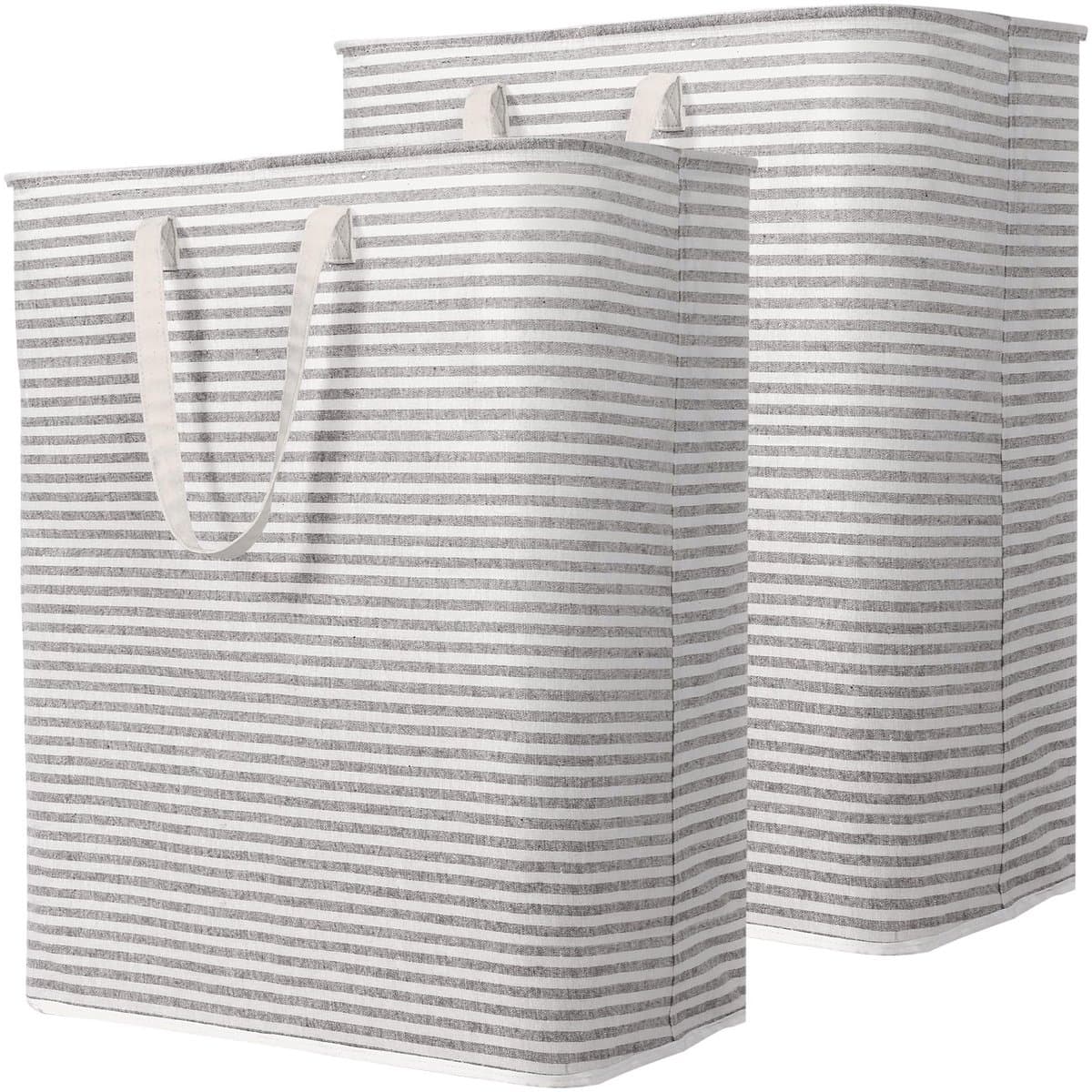 Ibenzoa® Ruime Dubbele Opvouwbare Wasmand met Handige Handvatten voor Multifunctioneel Gebruik - 250L Capaciteit — afbeelding 1
