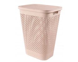 Curver PURE wasmand 55L - Roze, Ventilerend en Ruim