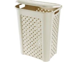 Opengewerkt Wasmand 30 Liter - Beige Kunststof