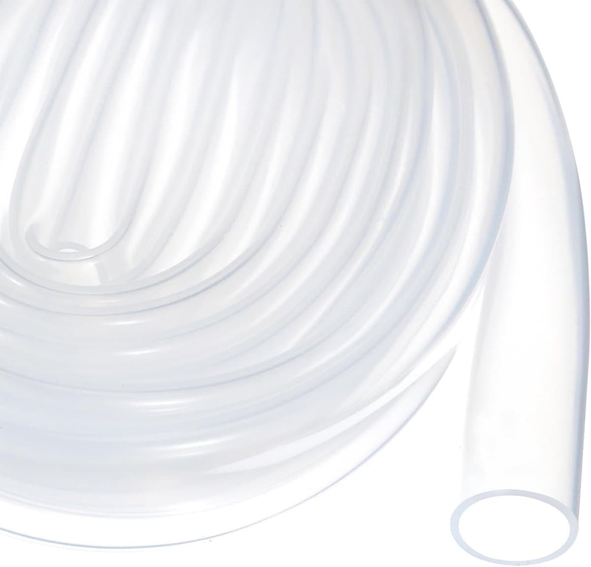 Duidelijke Siliconen Slang 12mm ID en 14mm OD voor Pomp, Afvoer en Irrigatie - 1m Lengte — afbeelding 1