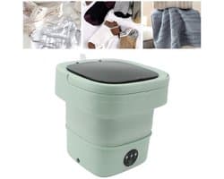 OmGoods - Dailygoody - Kleine Opvouwbare Wasmachine - Draagbare Dehydrator - 6L Mini Emmer Wasmachine - Multifunctioneel - Voor Ondergoed en Sok - Compact en Ha...
