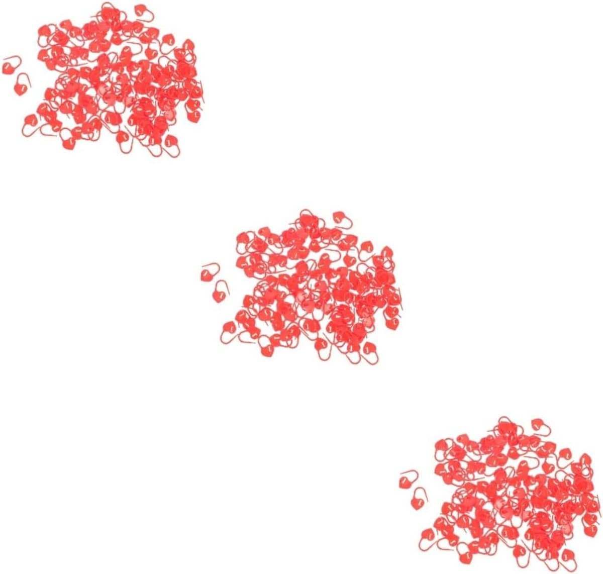 NOLITOY 300 Stuks Markeer Gesp Markeerringen Vergrendeling Clips Steek Naald Clips Haak Veiligheid Flexibele Steekhouders Haak Clips Breien Breinaald Clip Markeerstift Plastic Garen — afbeelding 1