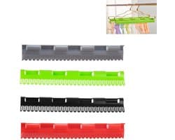 Dailygoods- Sokkenclips 4 stuks - Multifunctioneel Sokker-droogrek - Kunststof Kleerhanger - Ondergoed/Handdoeken - Praktische Sokkenhouders - Ruimtebesparend - Sokkendroger