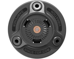 Vibratie Demper Motor - Schokdemper Telefoon - Trillingsvrij Rijden - Professionele Schokabsorptie - Compact Ontwerp - Zwart