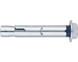 Zware Last Bevestiging - Ankerbouten Set - Beton Verankering - Hoge Draagkracht - M6 x 45 mm - Verzinkt