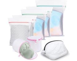 Vijfdelige Waszak Set met Ondergoed- en Bh-waszakken en Schoenenwaszak, Herbruikbare Wasmachine Zak voor Blouses en Kleding