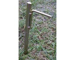Tentharingen Grondanker - Grondpennen Stabiliteit - Tent Bevestigen - Extreem Stabiel Staal - 50 cm Lengte - Verzinkt