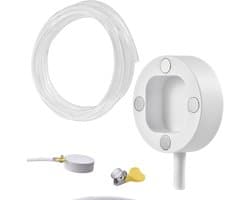 Afvoerslang Airco - Condenswater Kit - Water Afvoeren - Magnetische Bevestiging - 1 Meter - Transparant