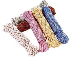 Draagbare Waslijn - Outdoor Kledinglijn - Reizen en Kamperen - Antislip Nylon Materiaal - 5 Meter - Willekeurige Kleur