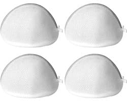 SnelShoppen - 4 stuks wasnet voor wasmachine, waszak voor beha's, ondergoed en sokken, waszak met ritssluiting, fijn netweefsel voor dagelijkse verzor