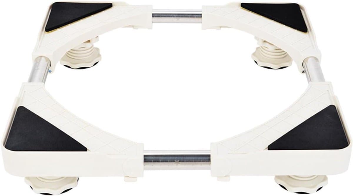 Wasemachine Onderstel - Apparaten Verhoger - Apparaten Plaatsen - Verstelbare Lengte Breedte - 7-9 cm Hoog - Wit — afbeelding 1