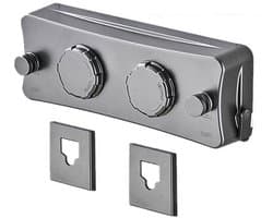 Roestvrijstalen Uitschuifbare Waslijn – 5,1m Dubbel Waslijn Design – Max. 20kg Draagkracht – Anti-doorhang & Muurmontage – Voor Binnen & Buiten